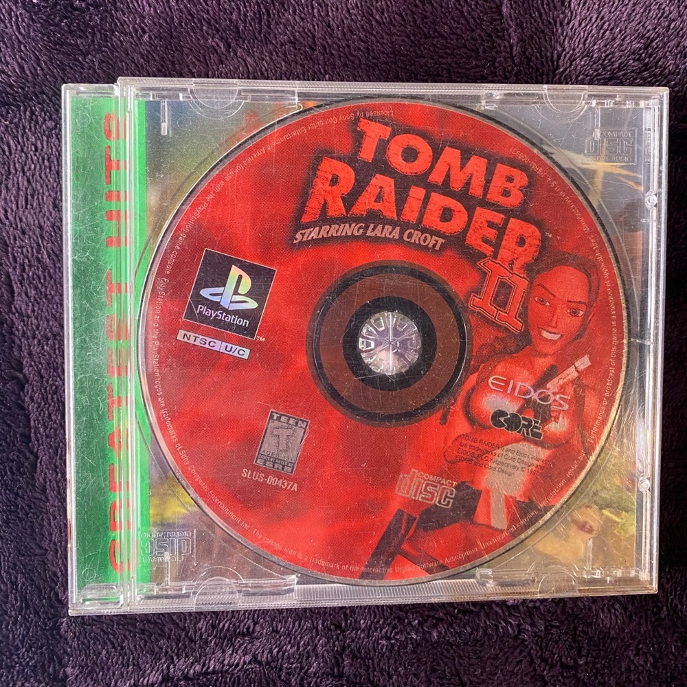 Original PlayStation Game - Tomb Raider II